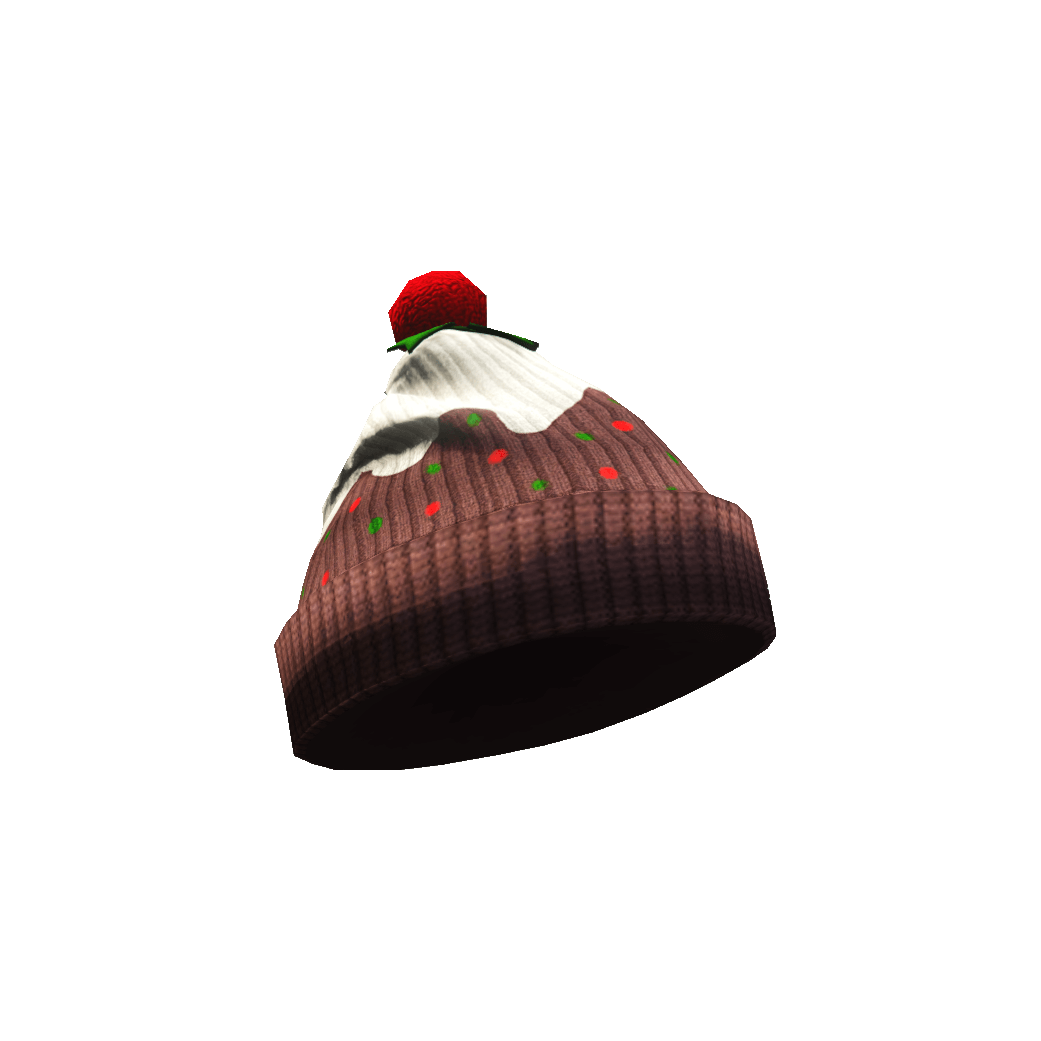 Шапка с бубоном длинная