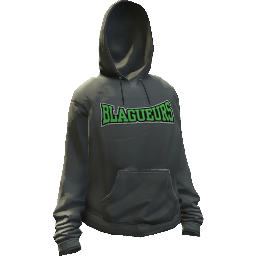 Кофта 'Blogueurs' с капюшона