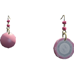 Серьга 'Фишка'